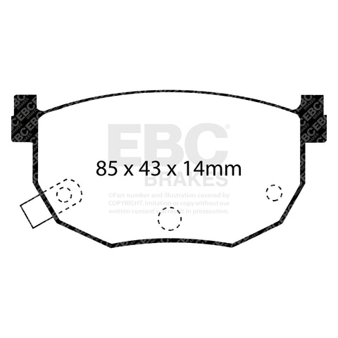 EBC Brakes Pad and Disc Kit (PD08KR285)