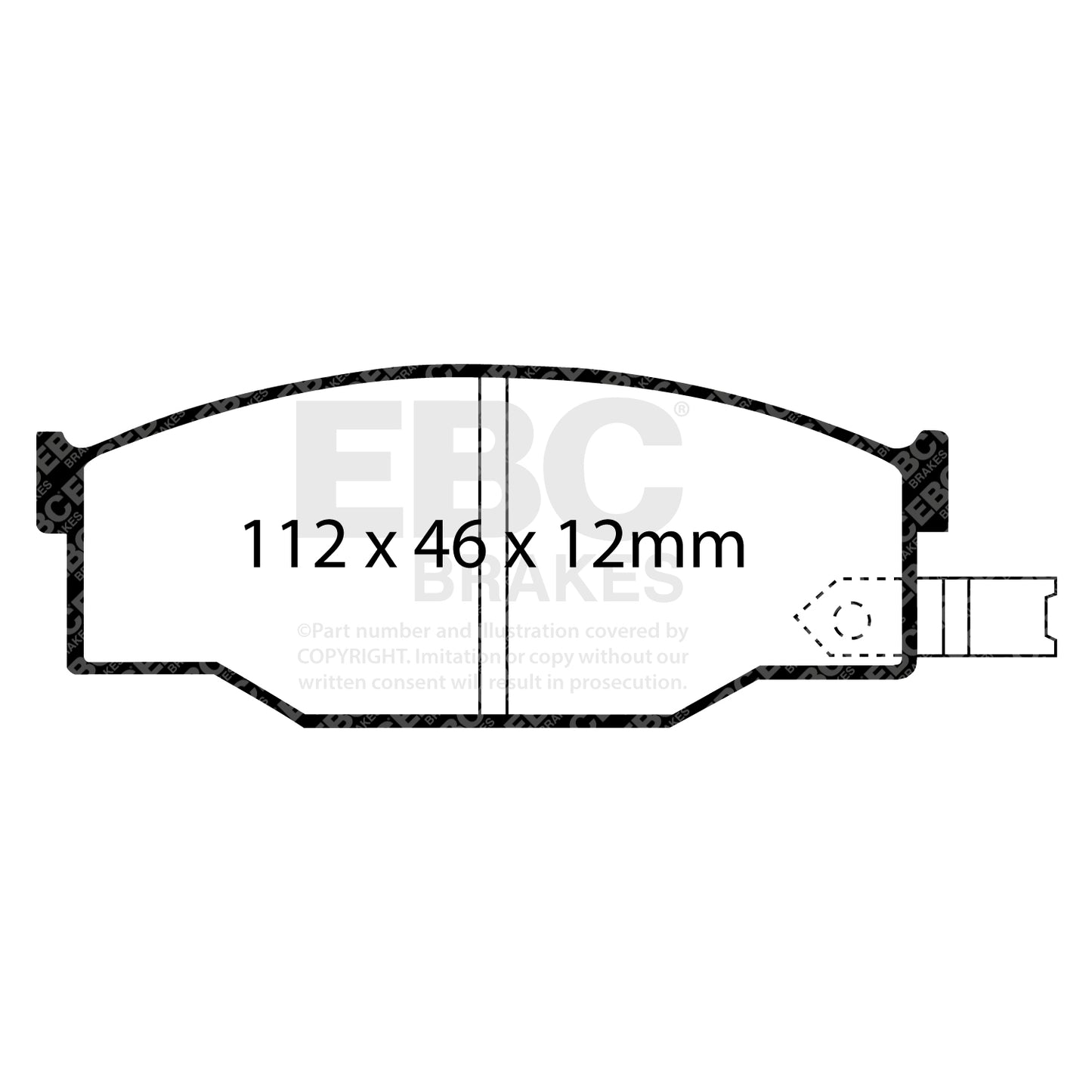 EBC Brakes Pad and Disc Full vehicle Kit (PD40K949)