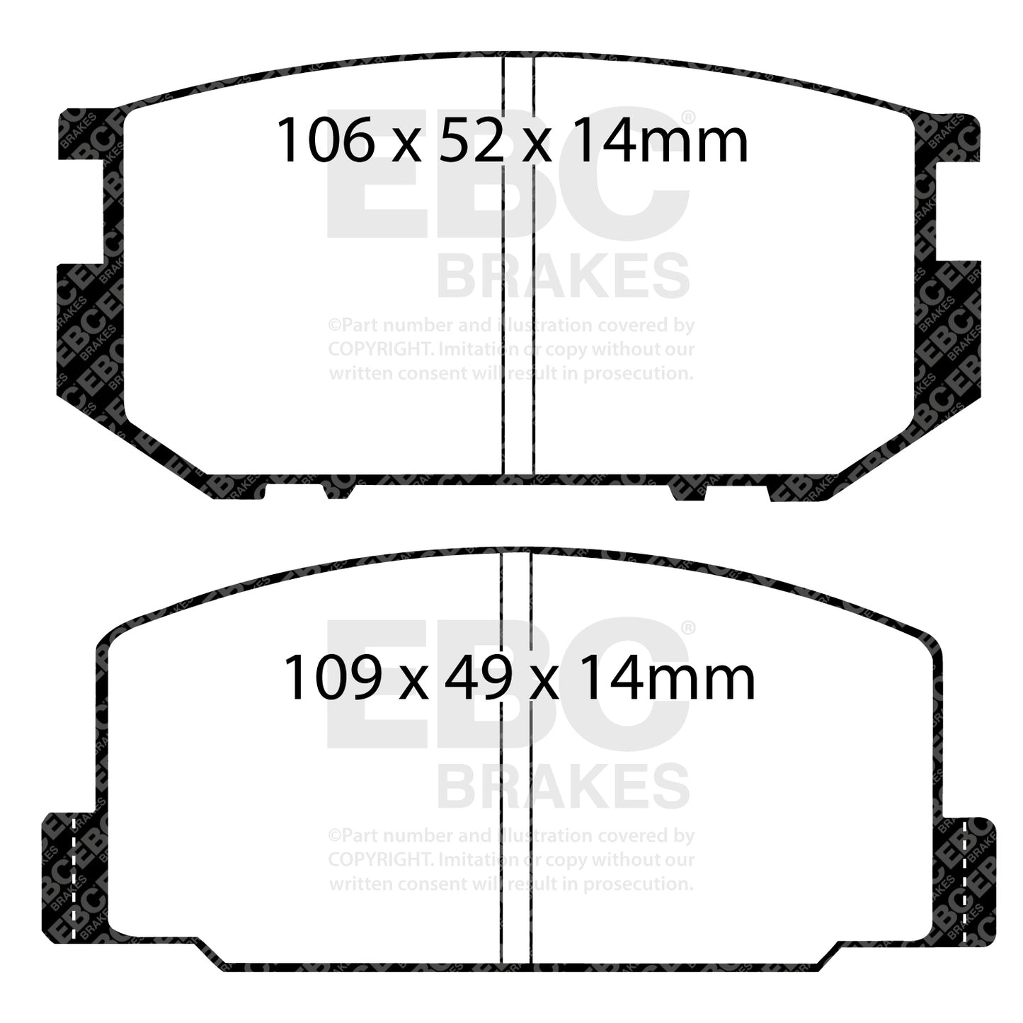 EBC Brakes Pad and Disc Kit (PDKF1929)