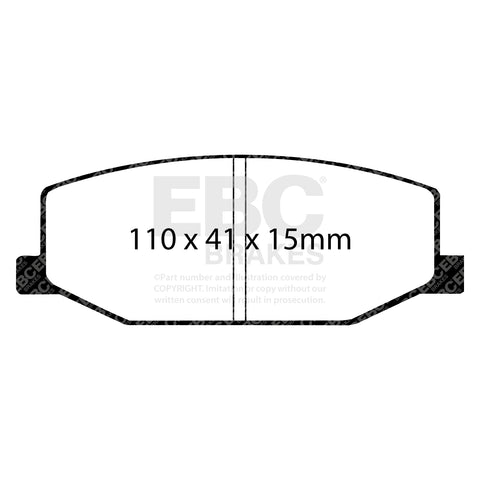 EBC Brakes Pad  and  Disc Kit (PD01KF1409)