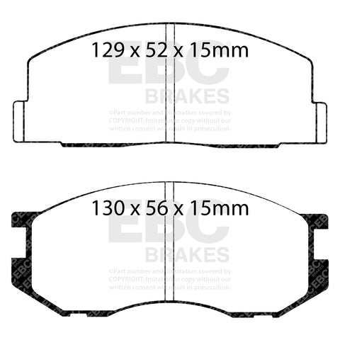 EBC Brakes Pad and Disc Kit (PDKF2040)