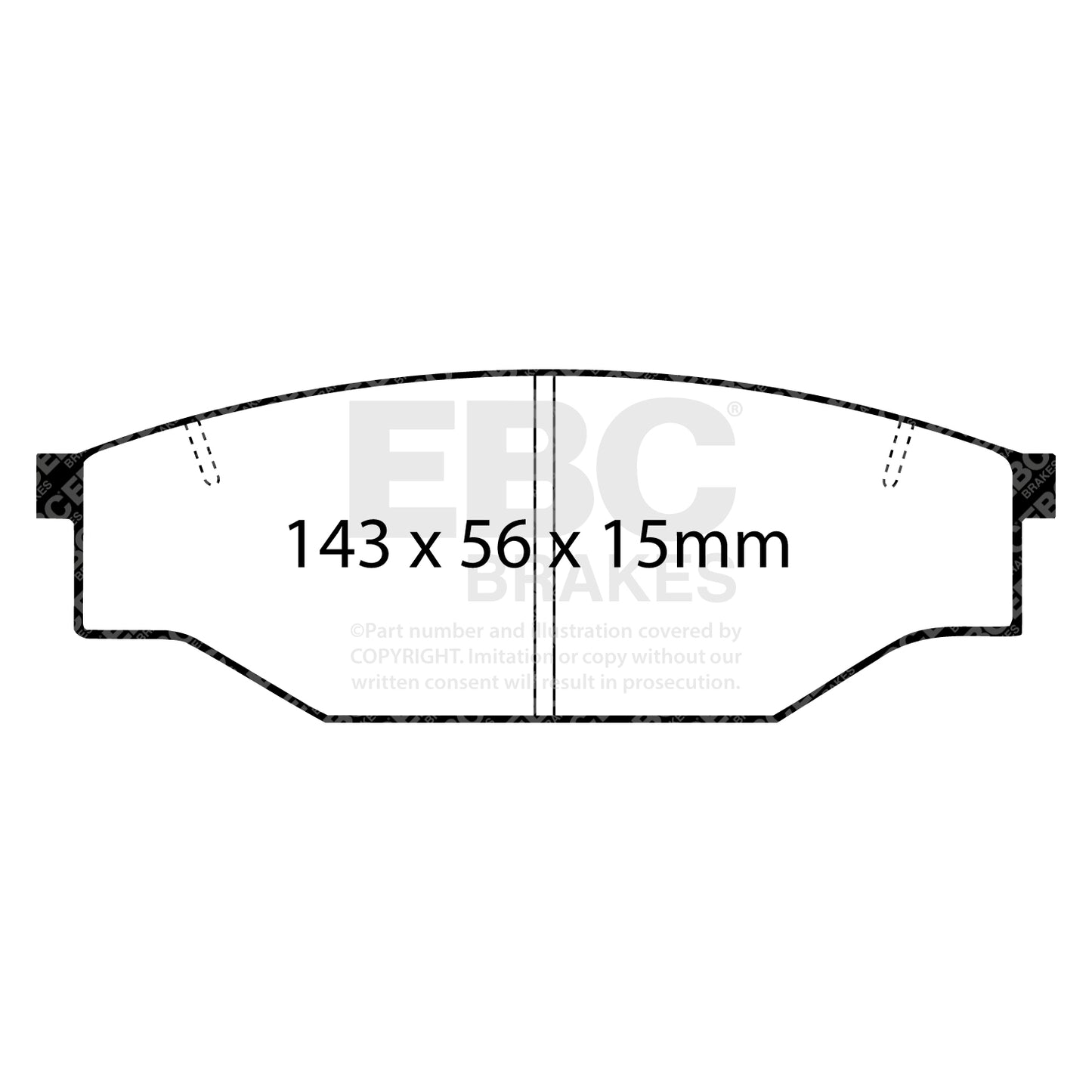 EBC Brakes Pad and Disc Kit (PDKF2024)