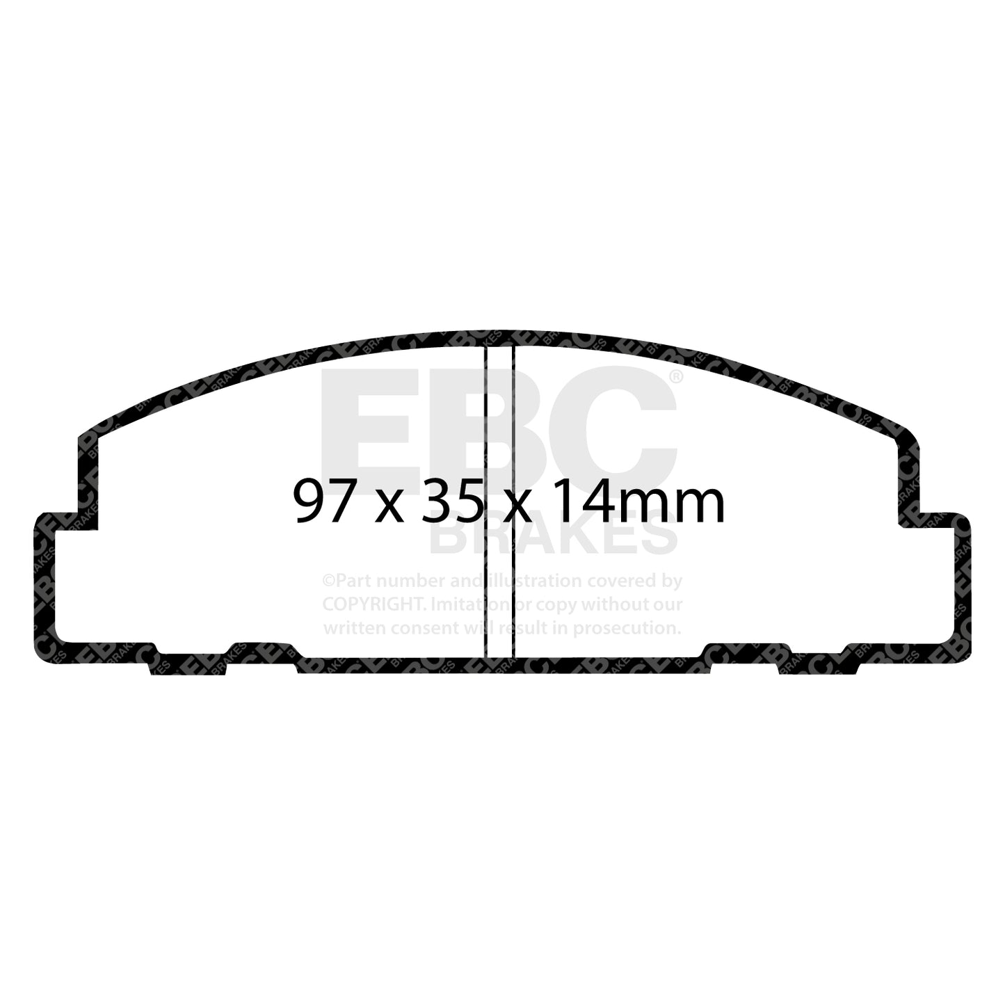 EBC Brakes Pad and Disc Kit (PDKF576)