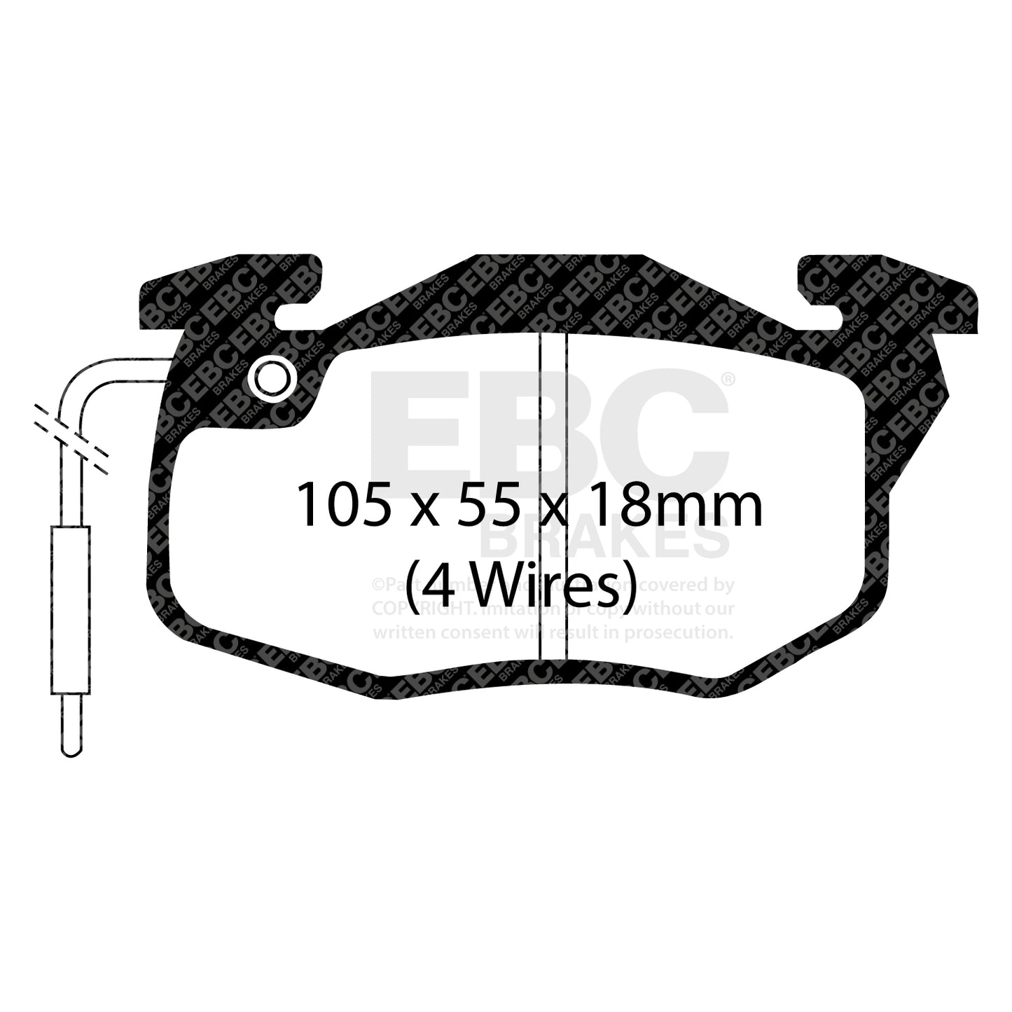 EBC Brakes Pad and Disc Full vehicle Kit (PD40K616)