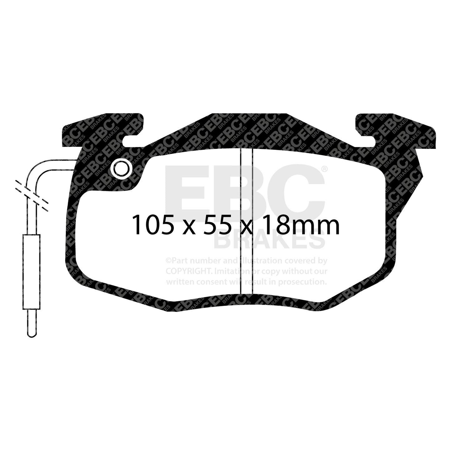 EBC Brakes Pad and Disc Kit (PD04KF955)