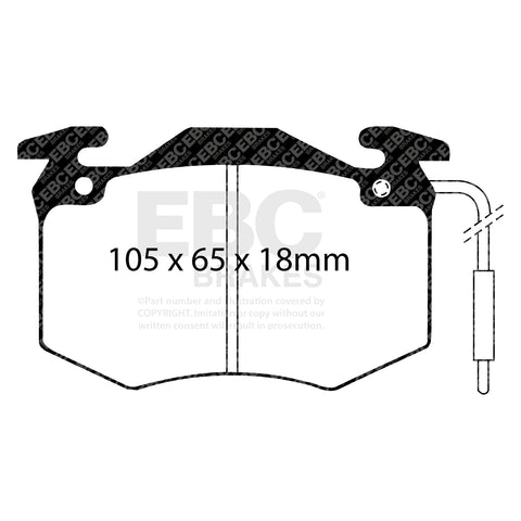 EBC Brakes Pad  and  Disc Kit (PD01KF1204)