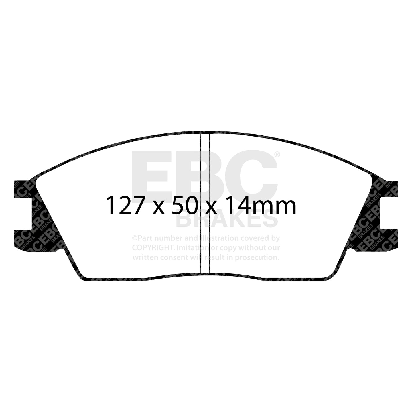EBC Brakes Pad and Disc Full vehicle Kit (PD40K813)