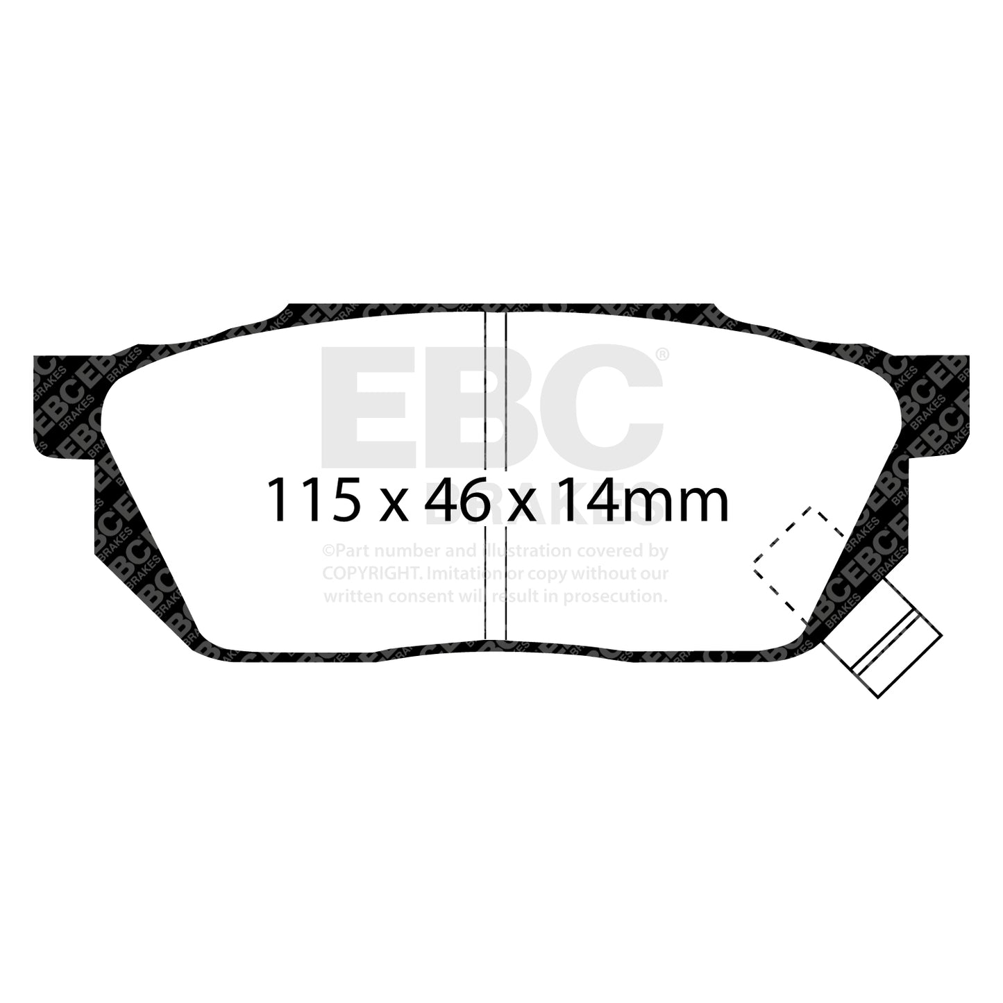 EBC Brakes Pad and Disc Full vehicle Kit (PD40K881)