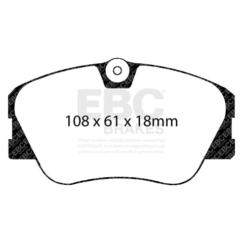 EBC Brakes Pad and Disc Full vehicle Kit (PD40K1194)