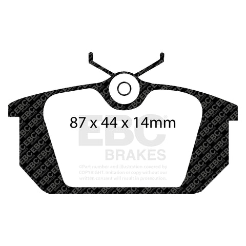EBC Brakes Pad and Disc Kit (PDKR006)