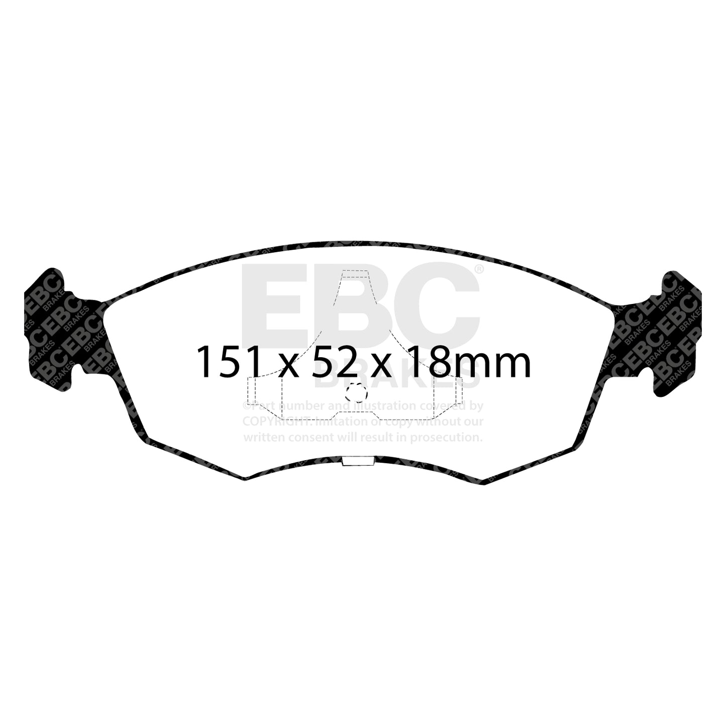 EBC Brakes Pad and Disc Kit (PD13KF334)