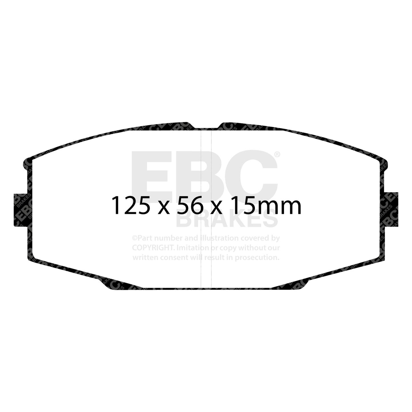 EBC Brakes Pad and Disc Full vehicle Kit (PD40K1876)
