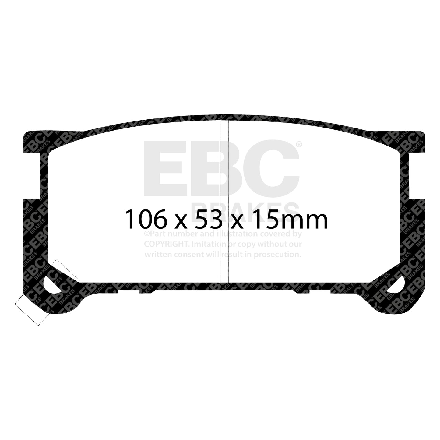 EBC Brakes Pad and Disc Kit (PDKF1840)