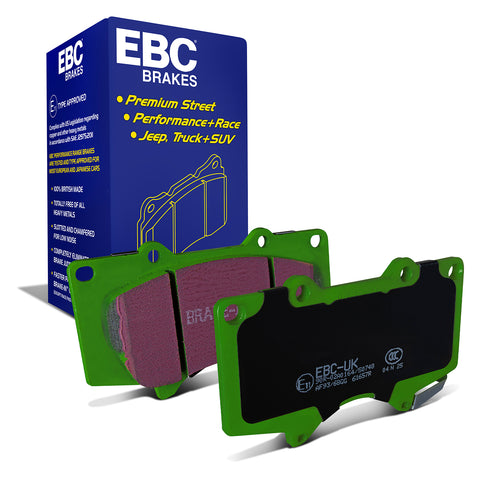 EBC Greenstuff 6000 Series Truck and SUV Brake Pad Set (DP61657)
