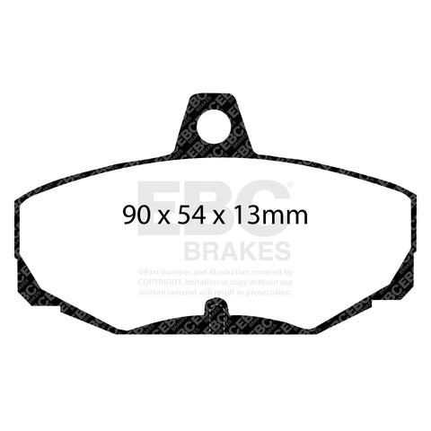 EBC Brakes Pad and Disc Full vehicle Kit (PD40K804)
