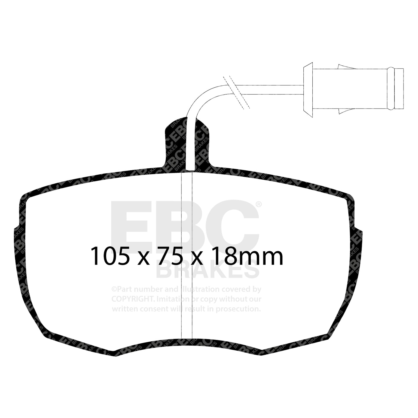 EBC Brakes Pad and Disc Full vehicle Kit (PD40K1053)
