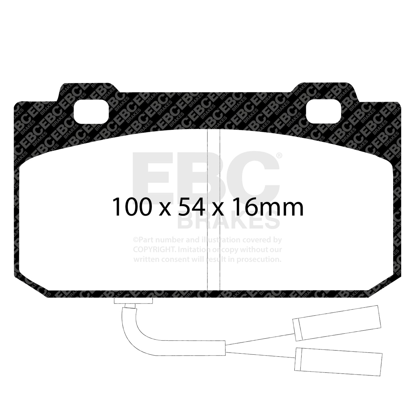 EBC Brakes Pad and Disc Kit (PDKF006)