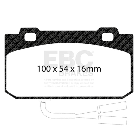 EBC Brakes Pad and Disc Kit (PDKF080)