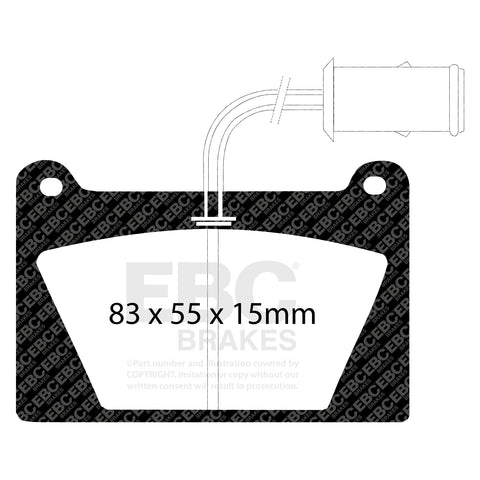 EBC Brakes Pad  and  Disc Kit (PD01KF154)