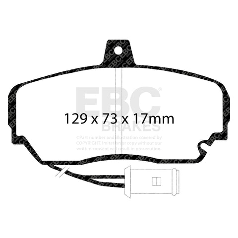 EBC Brakes Pad  and  Disc Kit (PD01KF671)