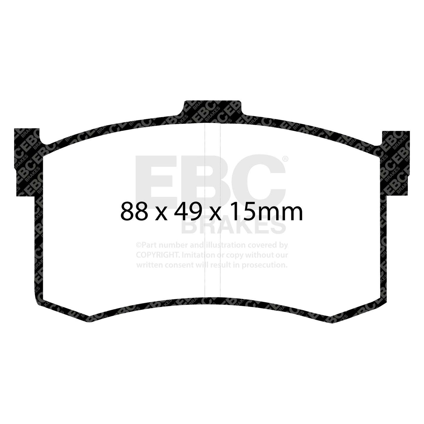EBC Brakes Pad and Disc Full vehicle Kit (PD40K925)