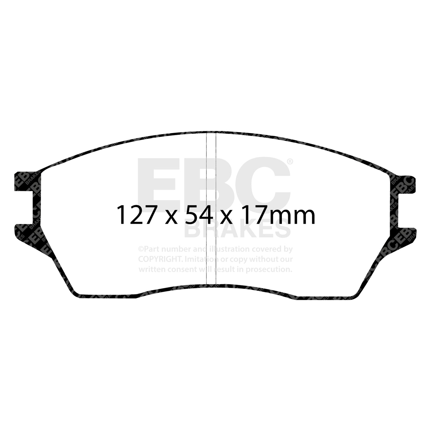 EBC Brakes Pad and Disc Full vehicle Kit (PD40K882)