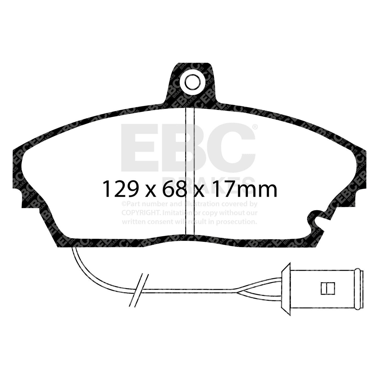 EBC Brakes Pad and Disc Kit (PDKF1738)