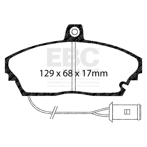 EBC Brakes Pad and Disc Kit (PDKF1738)