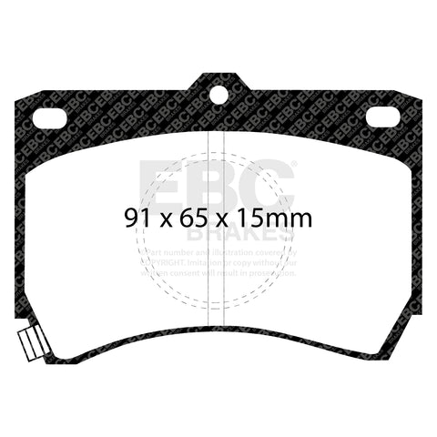 EBC Brakes Pad and Disc Kit (PDKF1143)