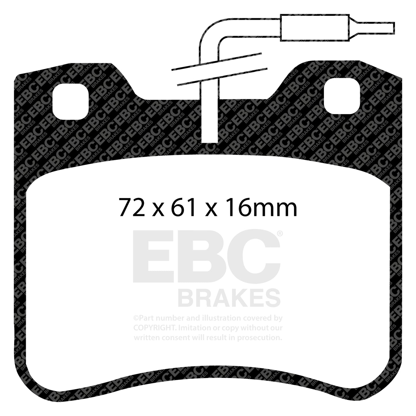 EBC Brakes Pad and Disc Kit (PDKF428)
