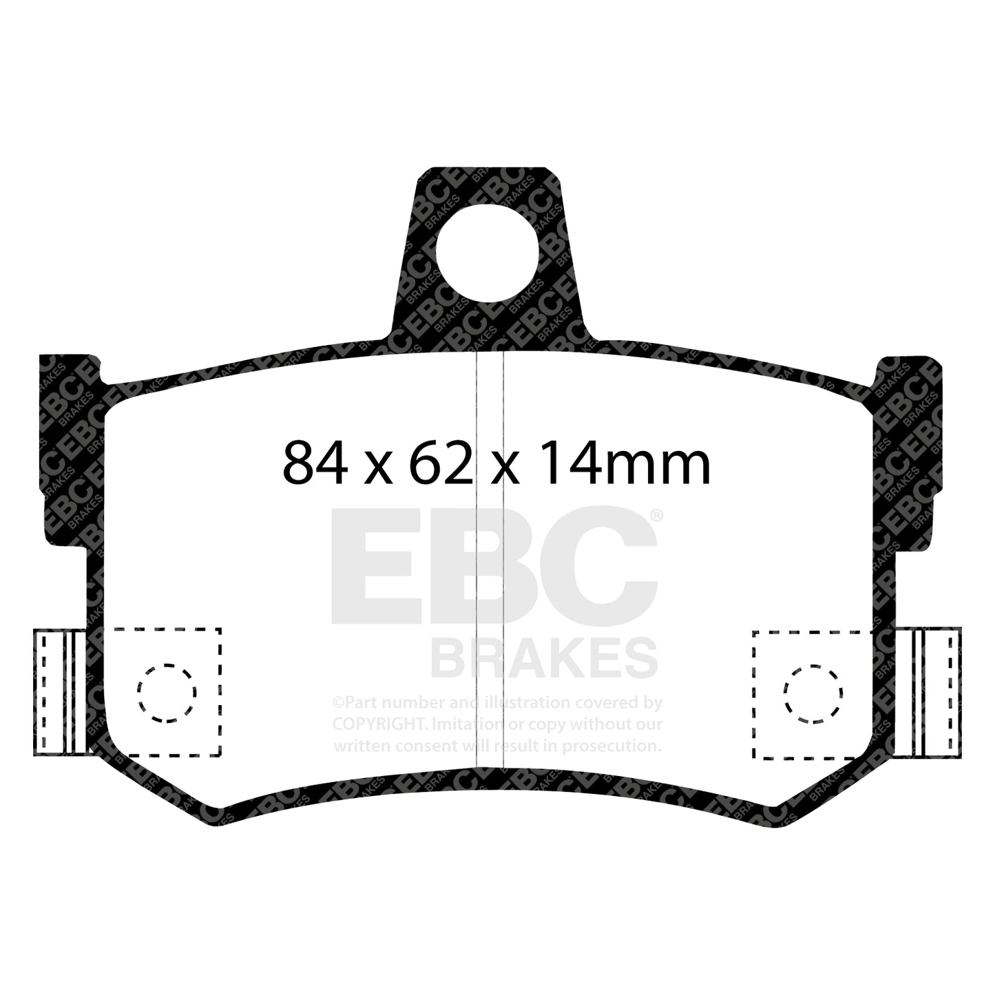 EBC Brakes Pad and Disc Full vehicle Kit (PD40K805)