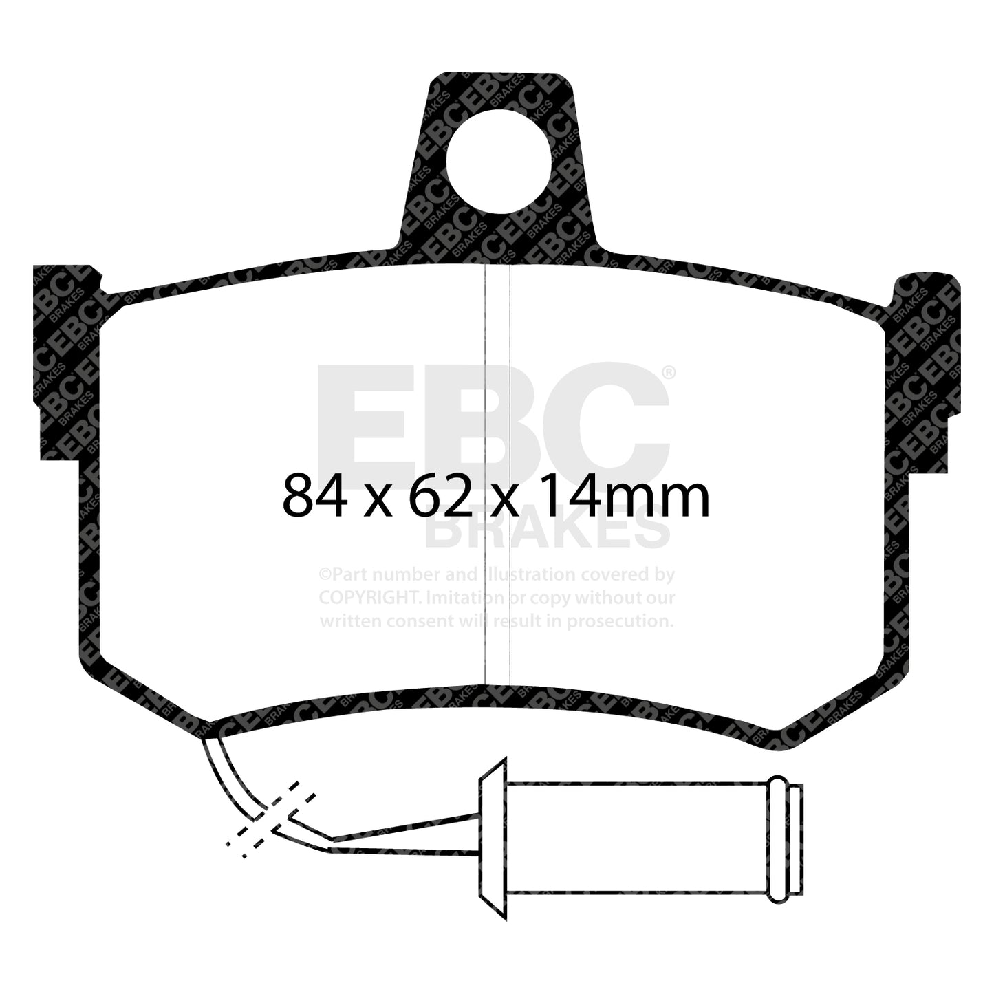 EBC Brakes Pad and Disc Full vehicle Kit (PD40K1680)