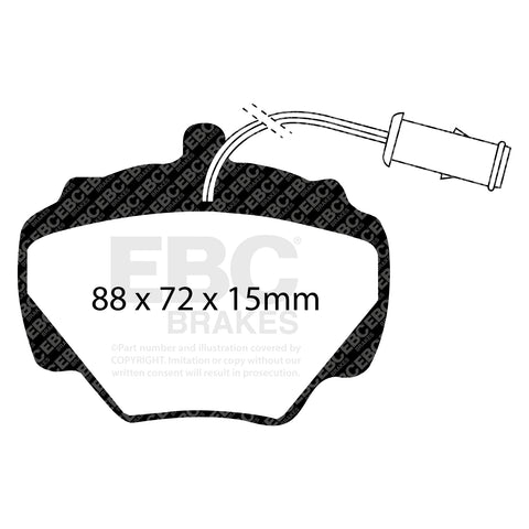 EBC Brakes Pad  and  Disc Kit (PD01KR425)