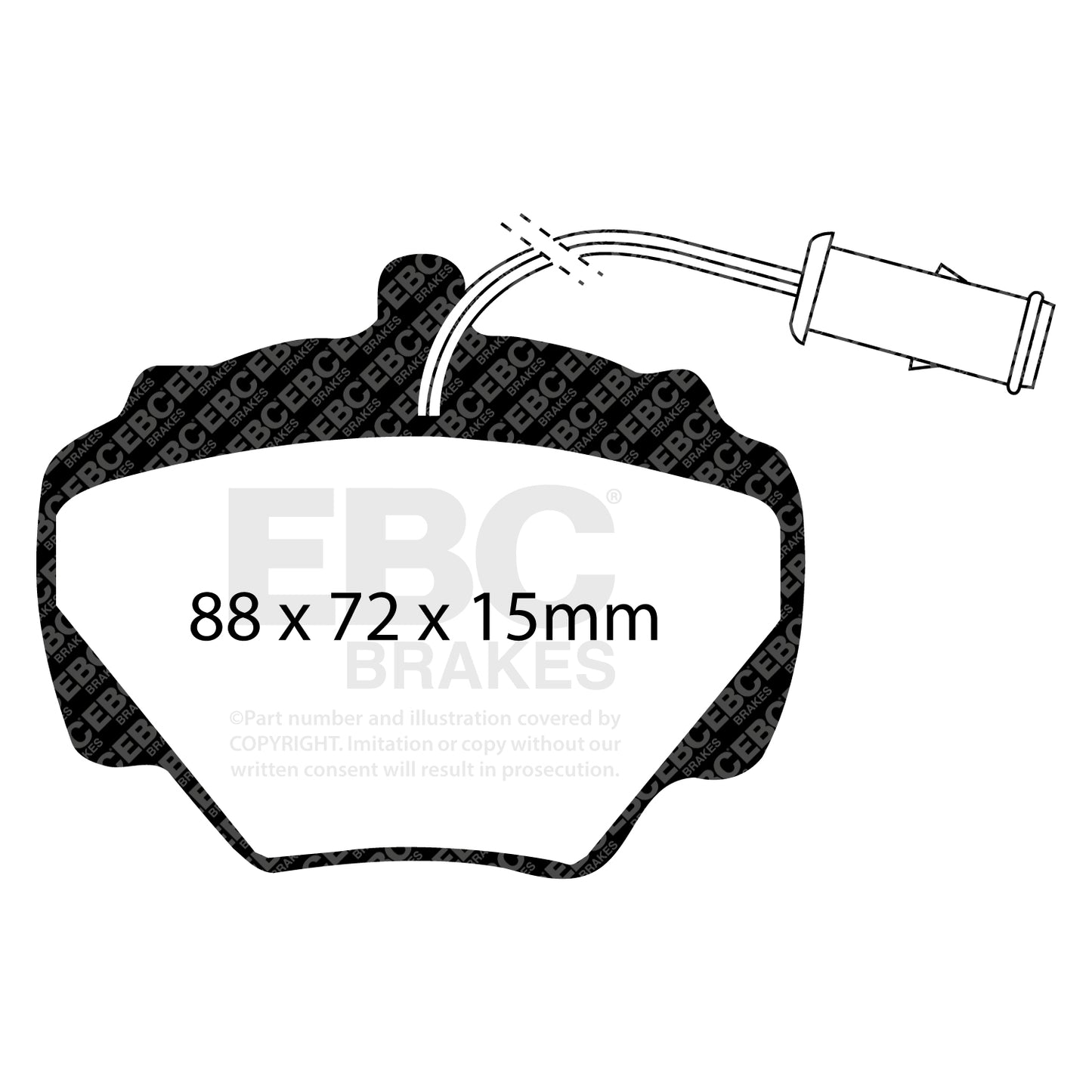 EBC Brakes Pad and Disc Kit (PDKR495)