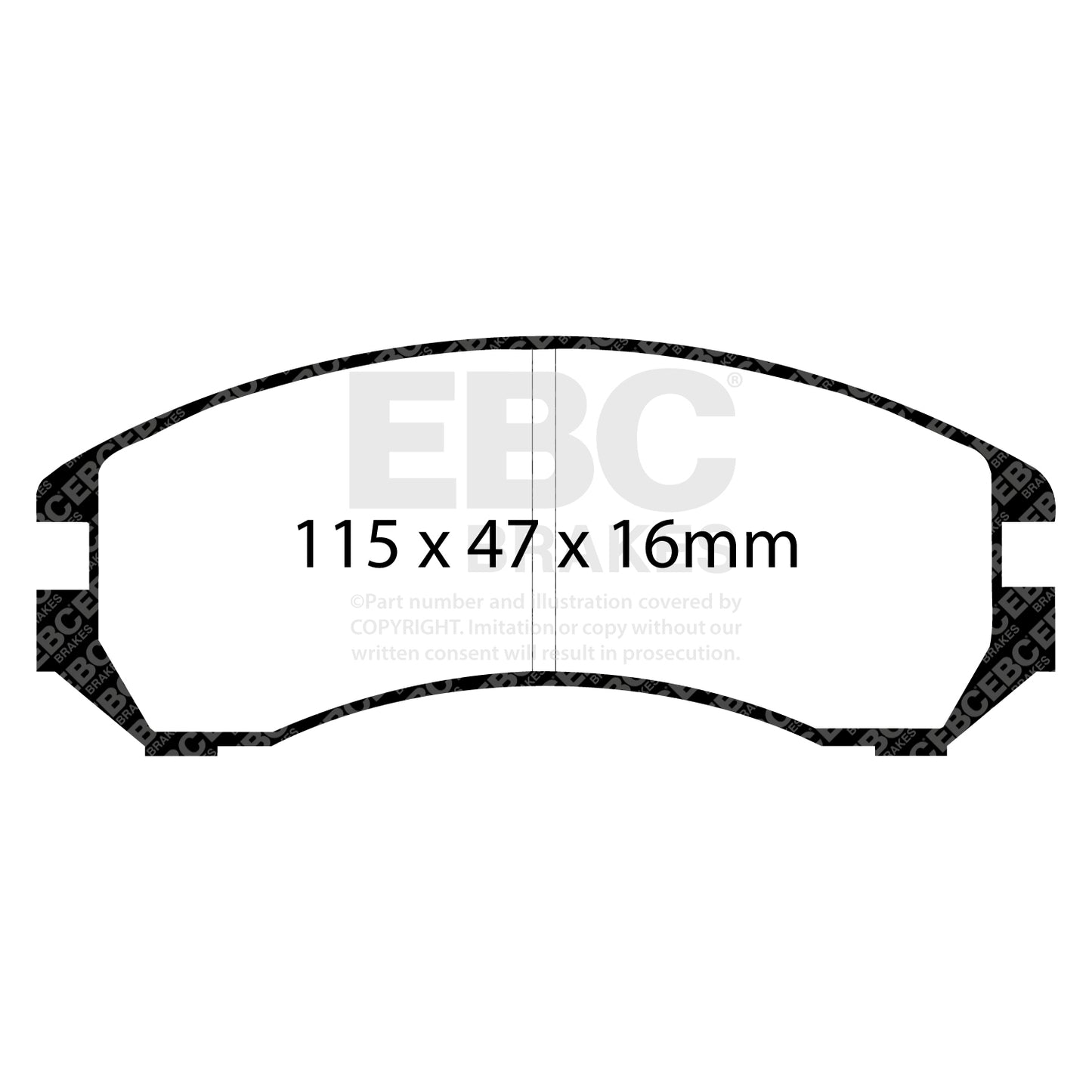 EBC Brakes Pad and Disc Kit (PD13KF523)