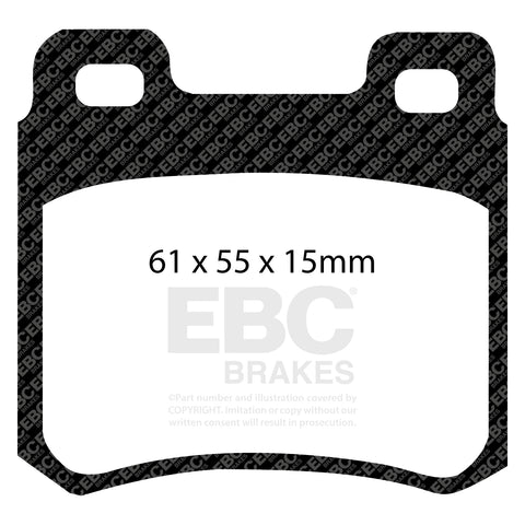 EBC Brakes Pad and Disc Full vehicle Kit (PD40K1155)