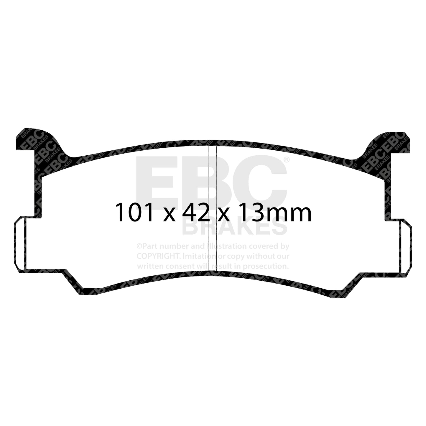 EBC Brakes Pad and Disc Full vehicle Kit (PD40K1114)