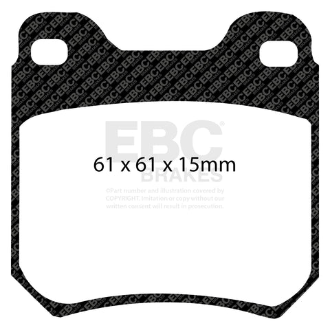 EBC Brakes Pad and Disc Full vehicle Kit (PD40K1472)