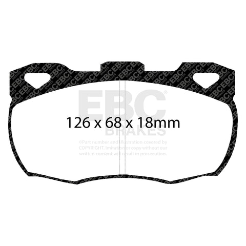 EBC Brakes Pad and Disc Full vehicle Kit (PD40K1037)