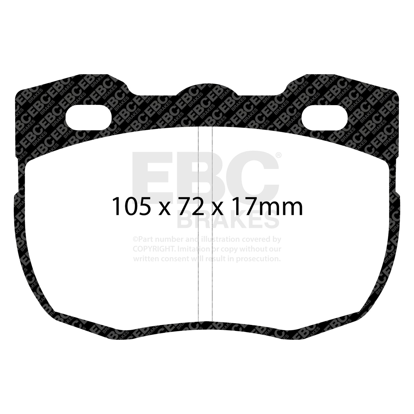 EBC Brakes Pad and Disc Full vehicle Kit (PD40K1059)