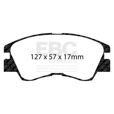 EBC Brakes Pad  and  Disc Kit (PD01KF1022)