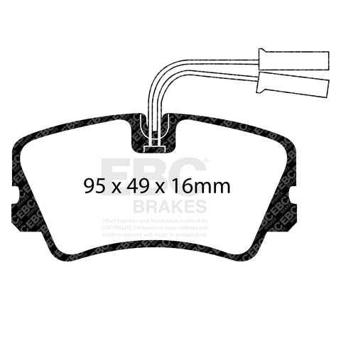 EBC Brakes Pad and Disc Kit (PDKF022)