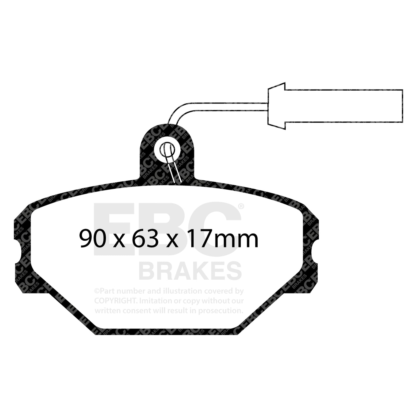 EBC Brakes Pad and Disc Kit (PDKF643)