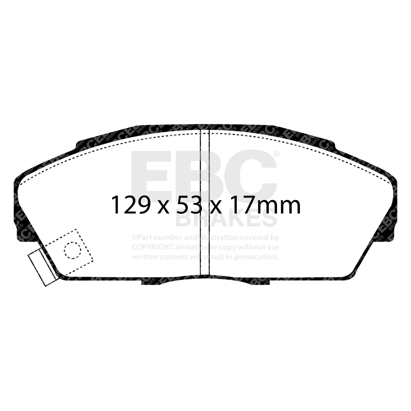 EBC Brakes Pad and Disc Full vehicle Kit (PD40K844)