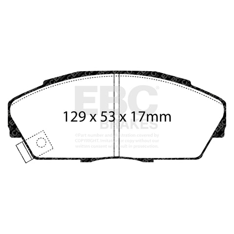 EBC Brakes Pad and Disc Full vehicle Kit (PD40K844)