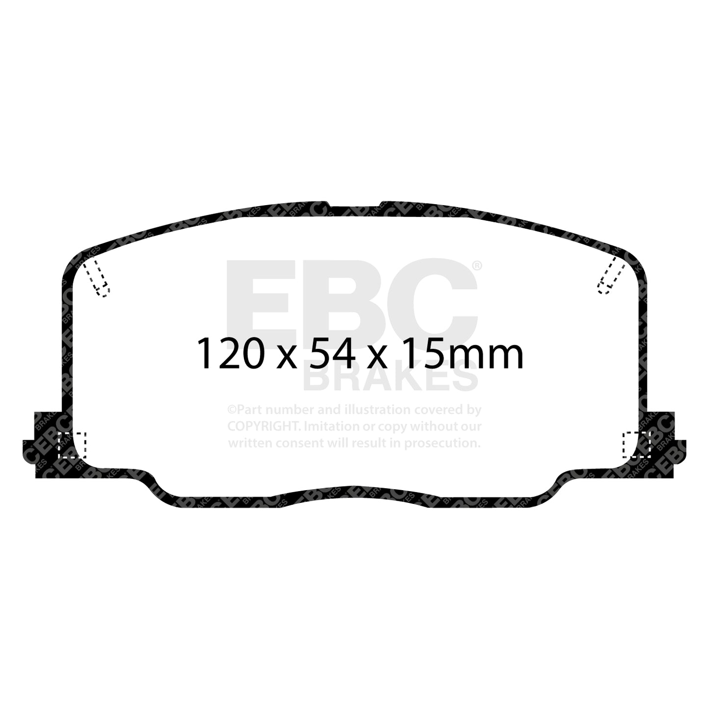 EBC Brakes Pad and Disc Kit (PDKF1925)