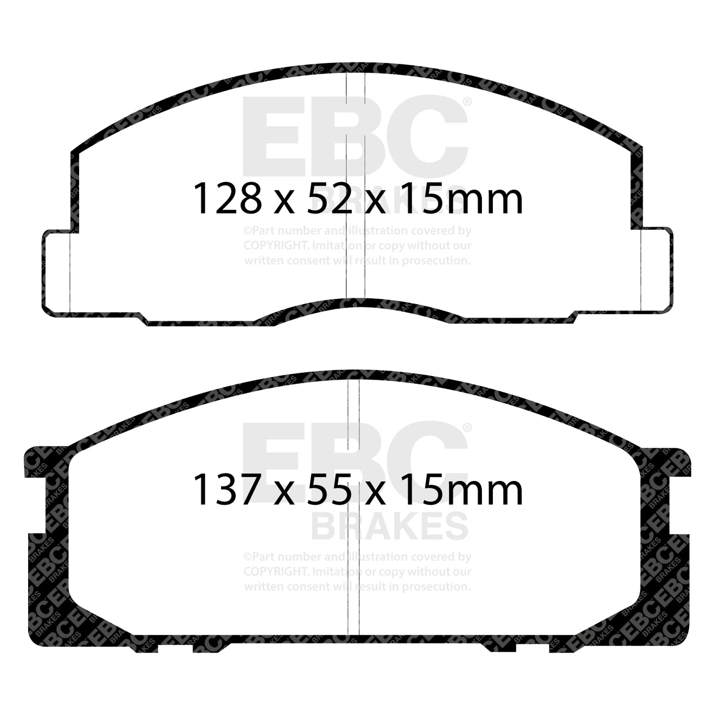 EBC Brakes Pad and Disc Kit (PDKF1996)