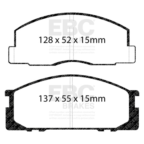 EBC Brakes Pad and Disc Kit (PDKF1996)