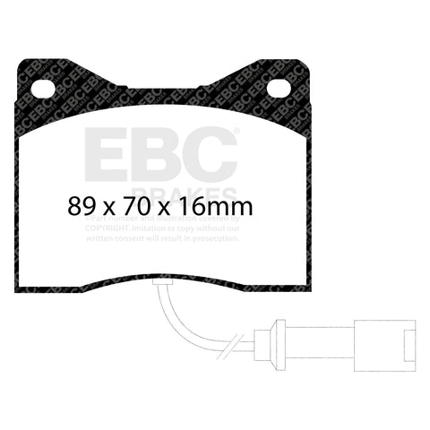EBC Brakes Pad and Disc Kit (PD13KF335)