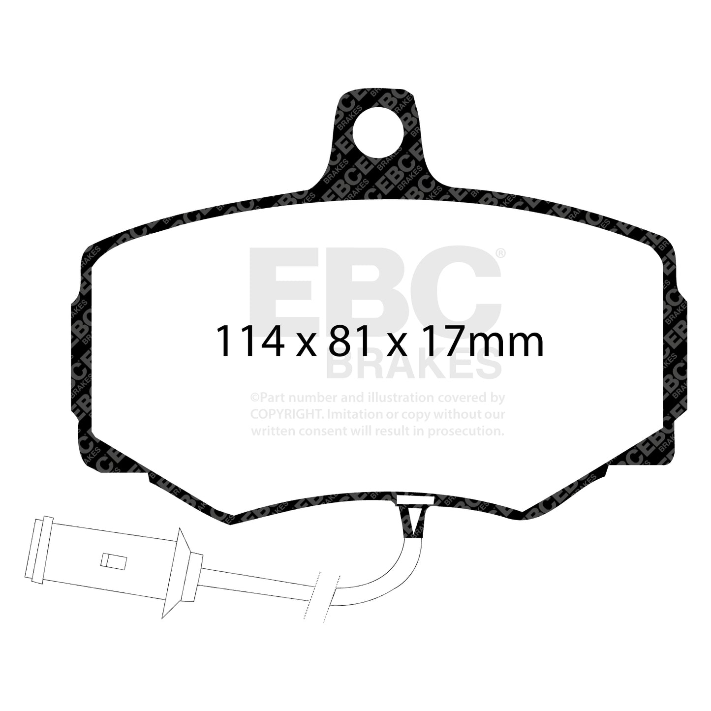 EBC Brakes Pad  and  Disc Kit (PD02KF191)